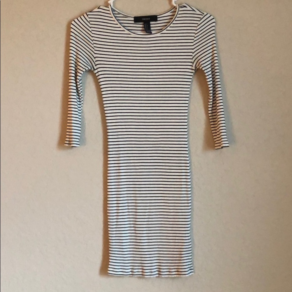 FOREVER 21 Scoop neck sailor dress